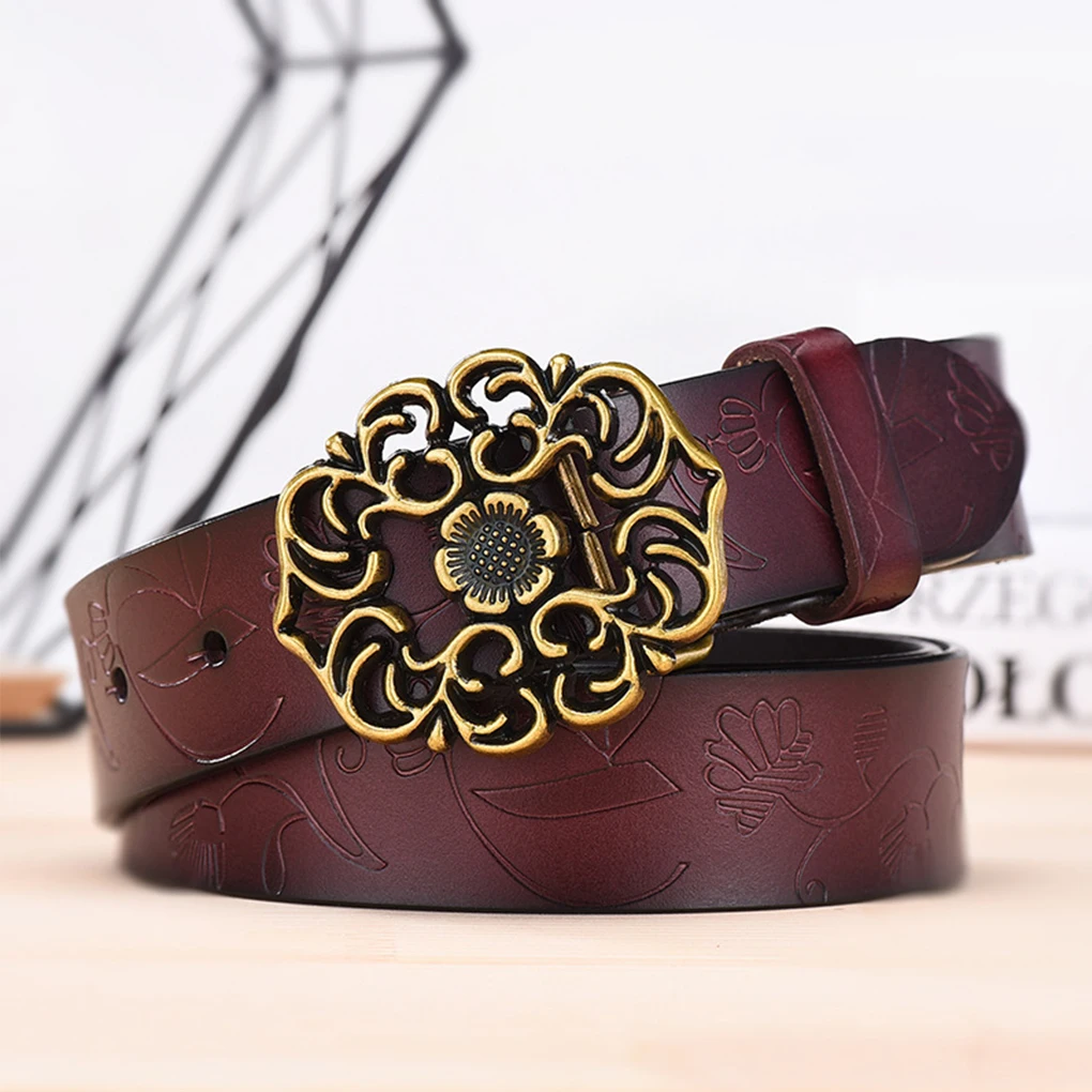 Coffee Adjustable And Flexible Women Fashion Business Belt Delicate Decorations Comfortable To Wear