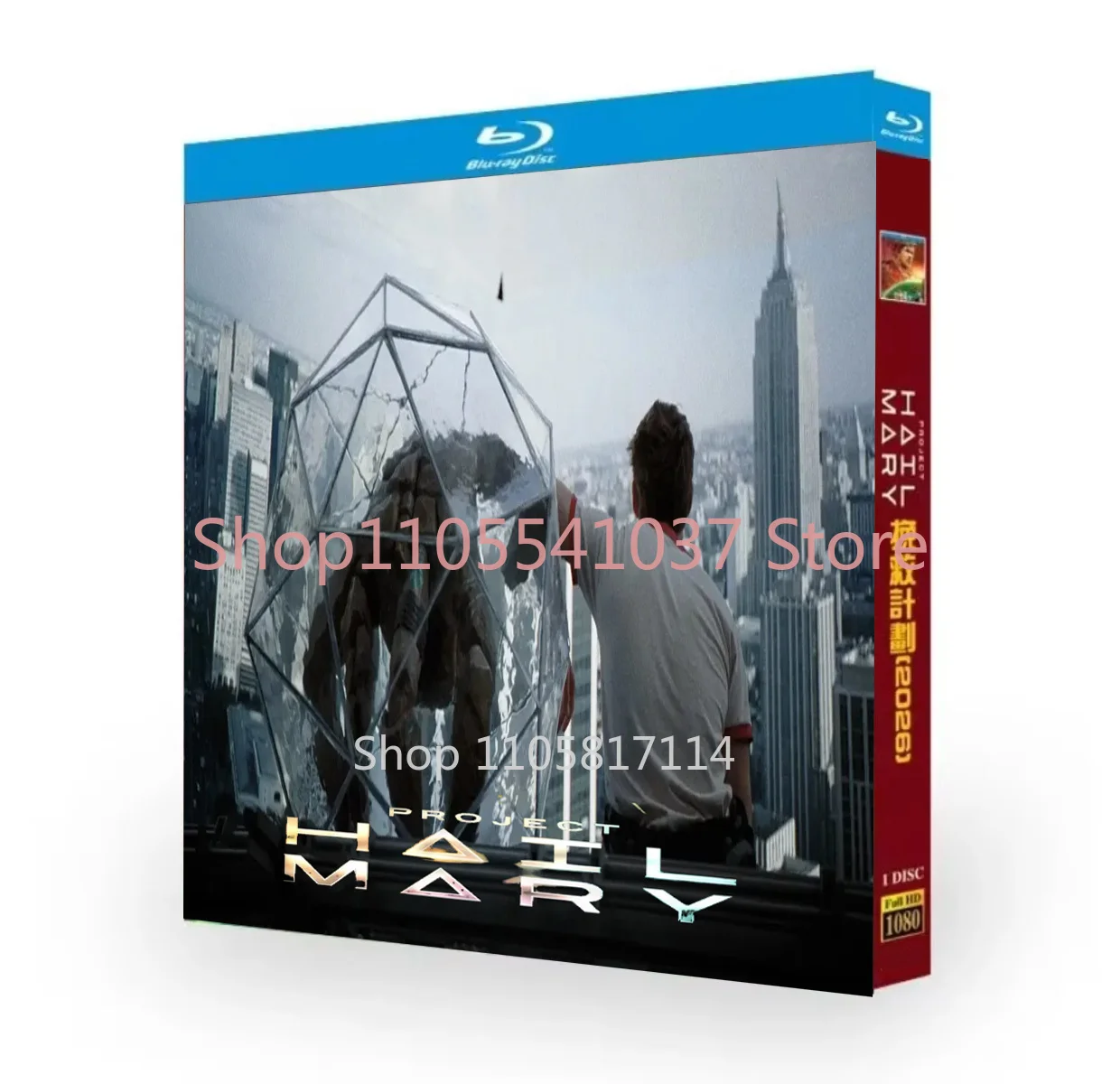 Project Hail Mary (2026) 1D New Sealed Box Set Blu-ray disc High Definition BD YIHUI