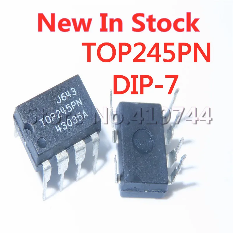 5PCS/LOT TOP245PN TOP245 TOP245P DIP-7 LCD power management chip In Stock New Original