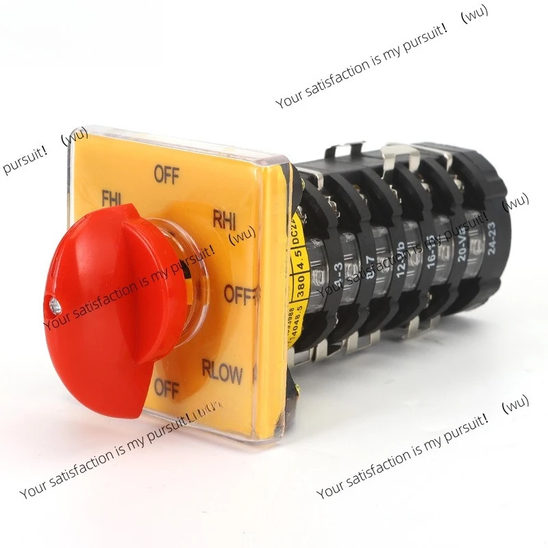 SZW25-64D/6 forward and reverse rotation fast and slow speed multi-gear milling head universal transfer switch