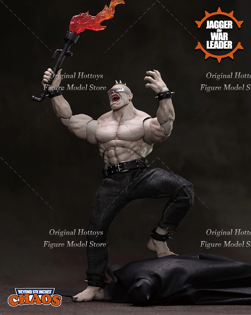 

CHAOS-No.003 1/12 Scale Male Soldier Jagger Tough Guy Three Head Carved Version Full Set 6-inches Action Figure Doll Gifts