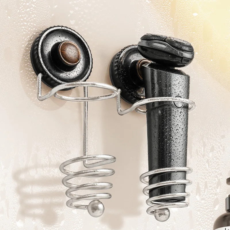 1pc Edelstahl Razor Halter Wand-montiert Bad Saugnapf Lagerung Rack Schönheit Ausrüstung Lagerung Rack Badezimmer Organizer