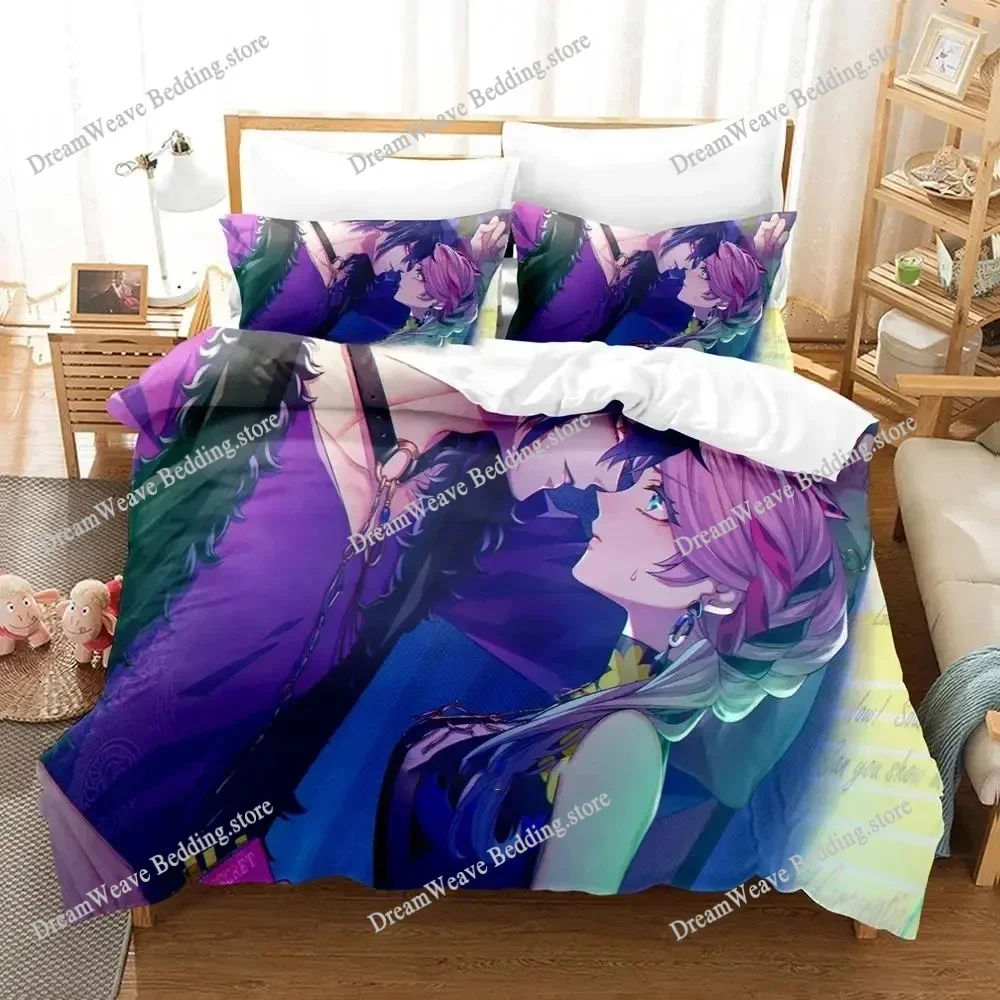 

Anime Game Cupid Parasite Bedding Set Duvet Cover Bed Set Quilt Cover Pillowcase Comforter King Queen Size Boys Adult Bedding963