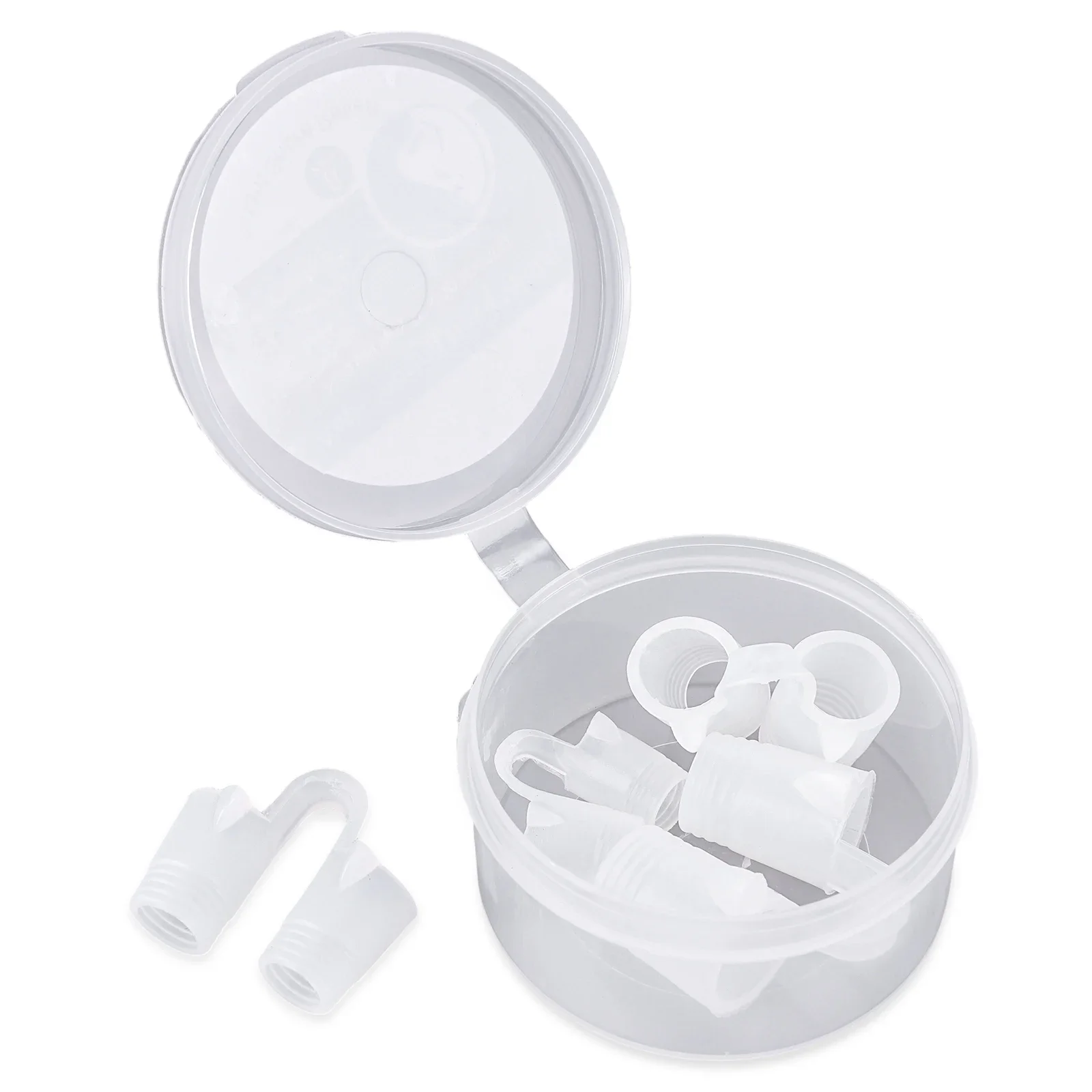 4 Pcs Reusable Snoring Device Enjoy A Peaceful Night Sleep Anti Snoring Breathe Easy Sleep Aid Nose Clip No Strips Nose Clip