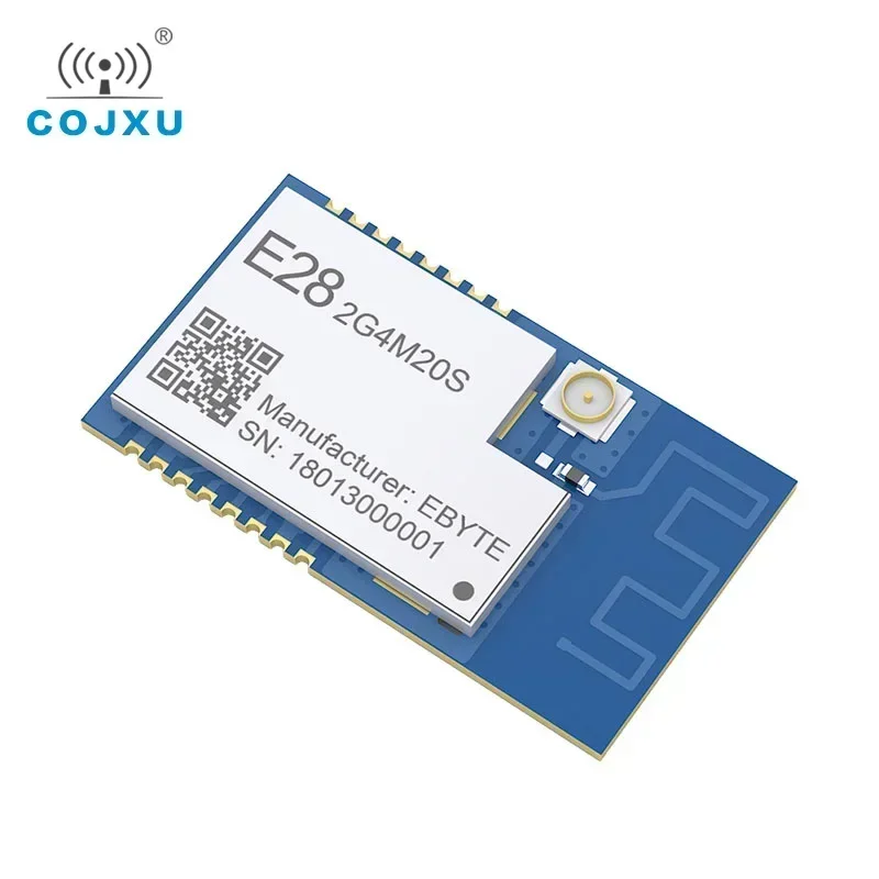 E28-2G4M20S SX1281 2.4GHz 100MW LoRa Modul Bluetooth Nirkabel RF Transceiver SPI Jarak Jauh BLE RF Pemancar 2.4G Penerima
