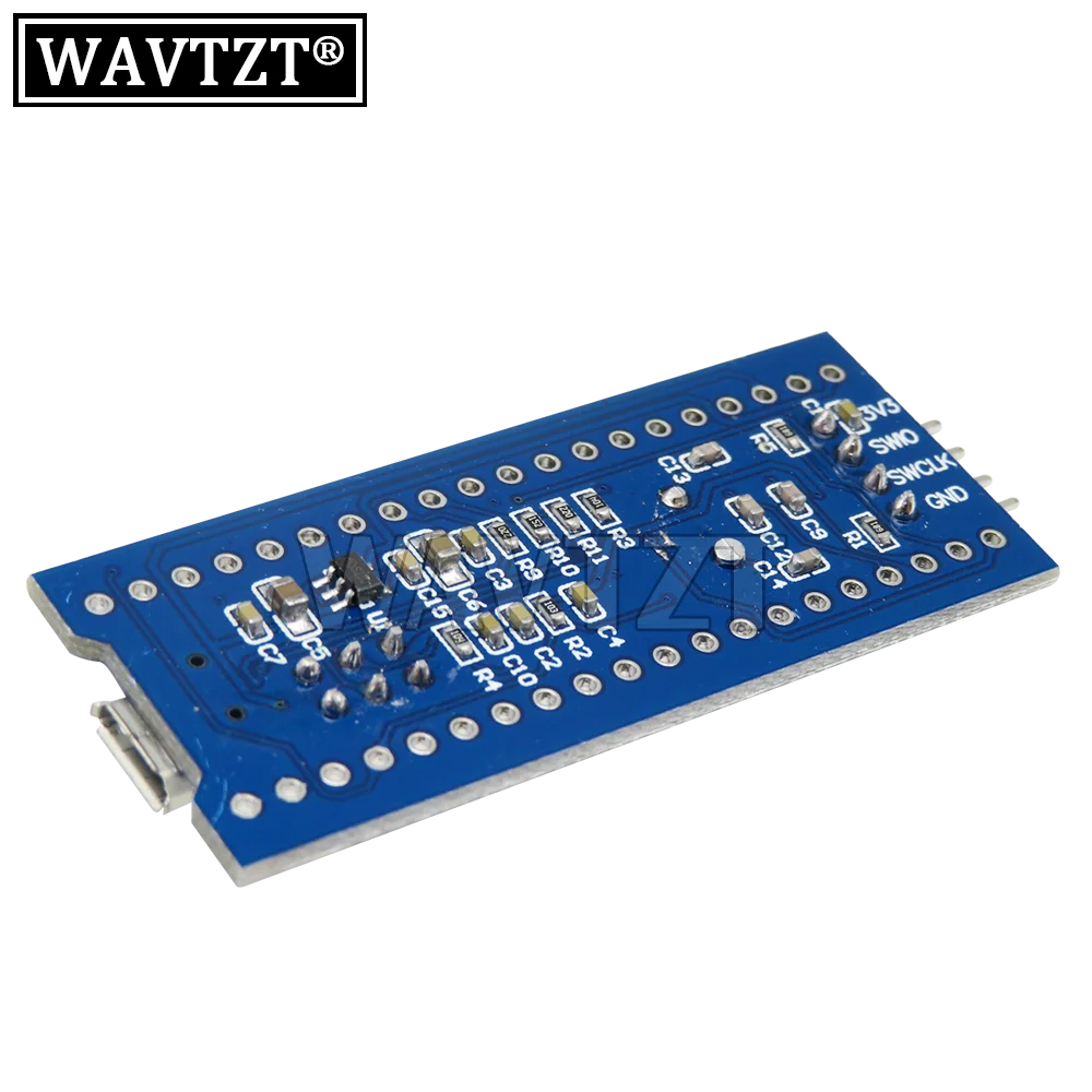 WAVTZT-Carte de Développement Système Minimum, STM32F103C8T6 ARM STM32, Tech + ST-Link V2, Mini STM8, Simulateur, Programmeur de Téléchargement