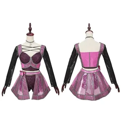 Katherine Howard Cosplay Costume Broadway Uniform Top Skirt Set Music Performance Halloween Carnival Suit for Women
