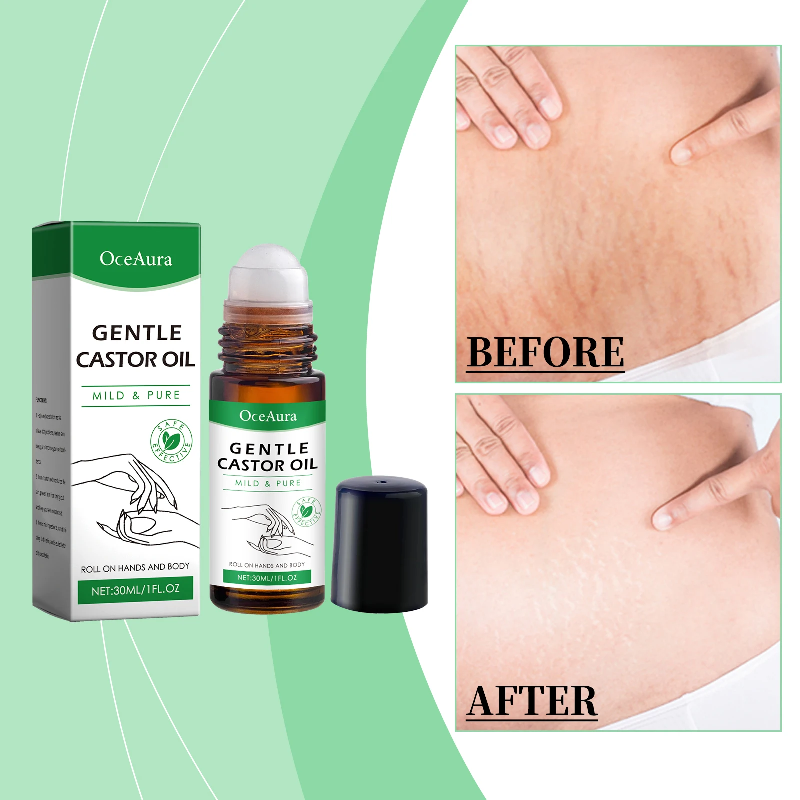 น้ํามันหอมระเหยจากน้ํามันละหุ่งเป็นน้ํามันให้ความชุ่มชื้นอย่างอ่อนโยนทุกวันช่วยลดความแห้งกร้านและบํารุงทั้งร่างกาย มันเป็นร่างกาย