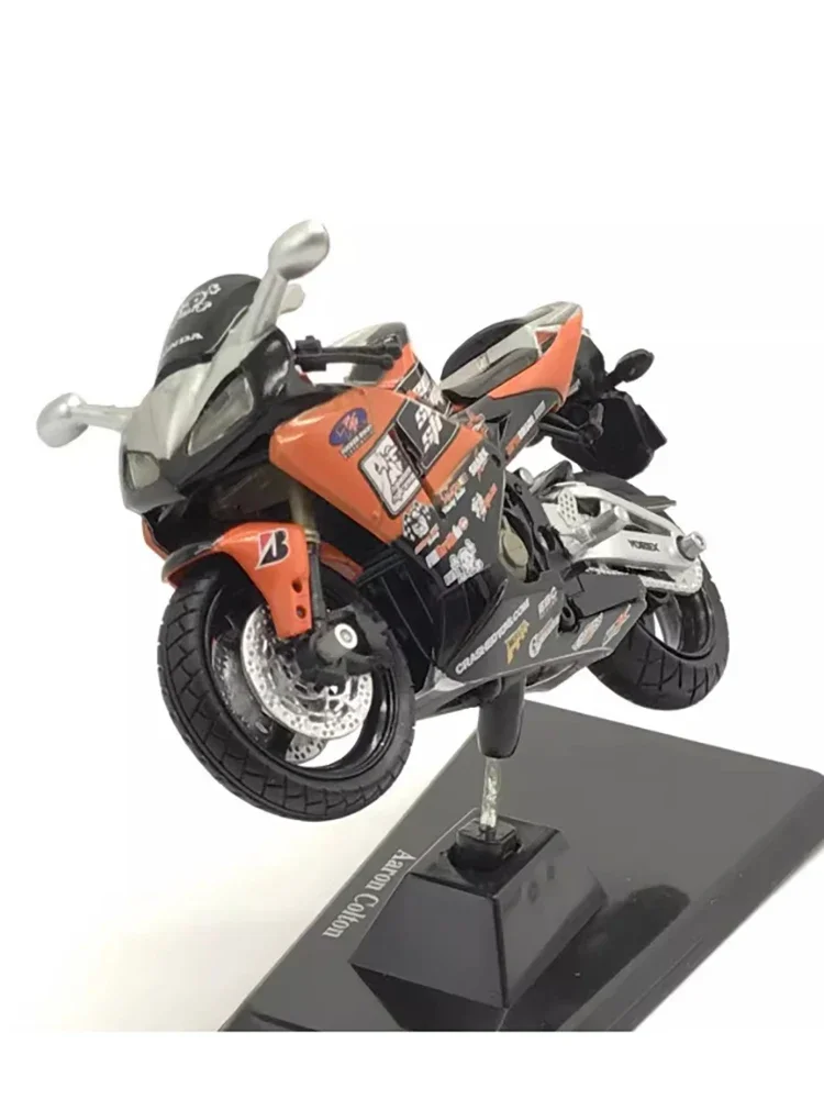 Modello di simulazione di moto in lega pressofuso in scala 1:18 CBR600RR Collezione di decorazioni statiche Regali souvenir per ragazzo adulto