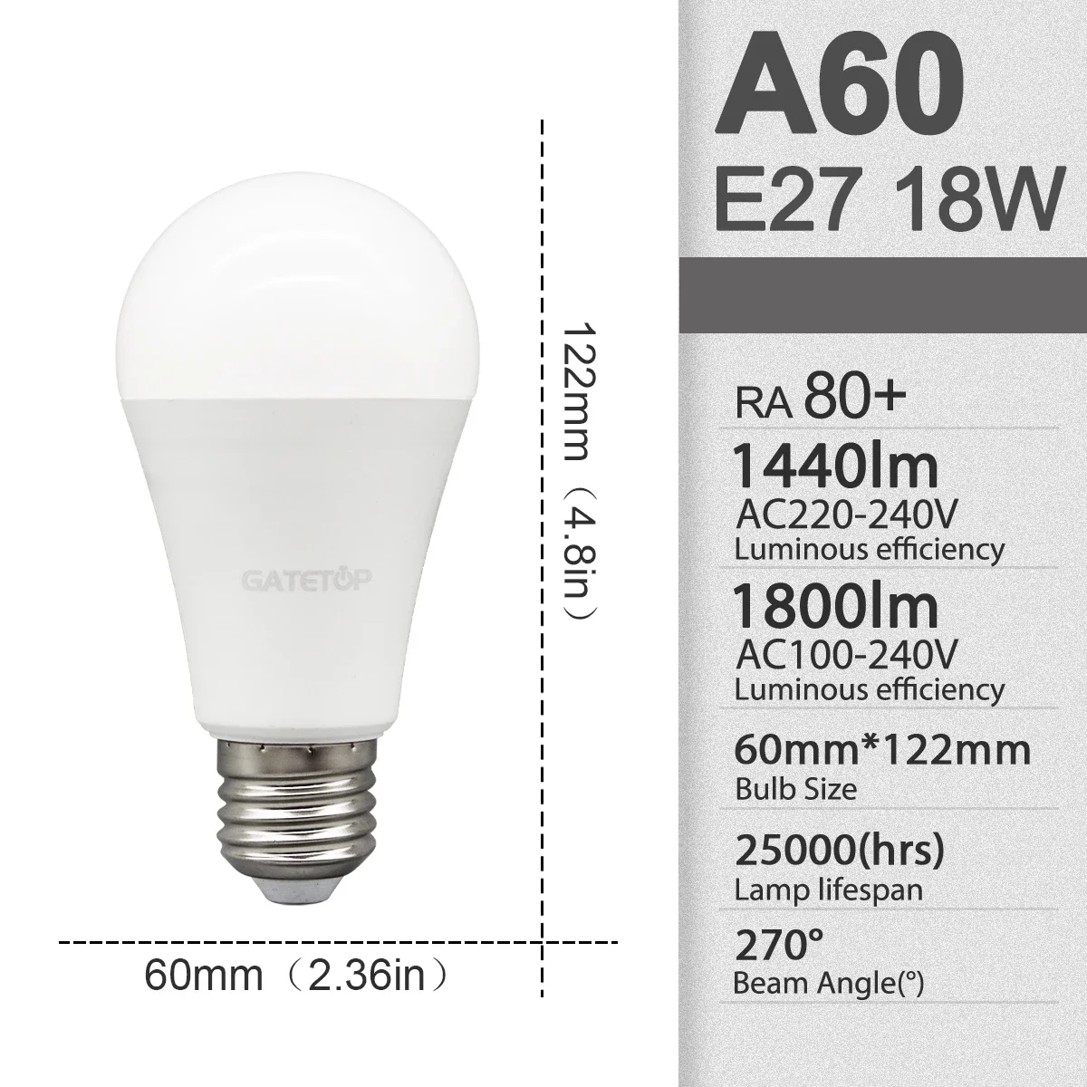 10 stks/partij LED lamp E27 AC 110 V 220 V 3 W 8 W 9 W 12 W 15 W 18 W 20 W 24 W LED A60 G45 lamp Besparing Koud Warm Wit Lampen voor Thuis Licht