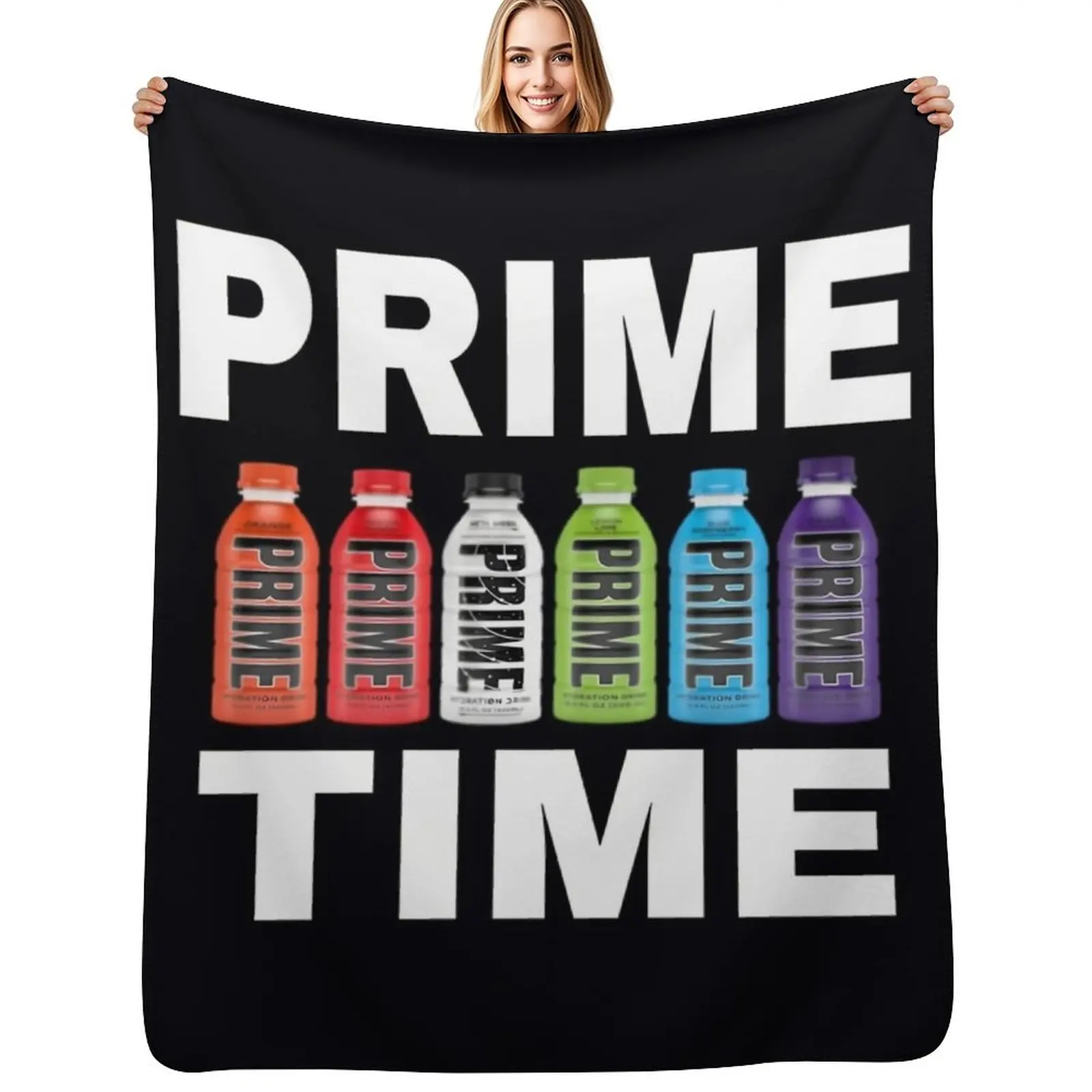 

KSI prime Throw Blanket Decorative Sofas Custom Designers for babies Blanket