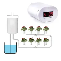 2/4/8 Head Automatic Watering Pump Controller Flowers Plants Home Sprinkler Drip Irrigation Device Pump Timer System Garden Tool