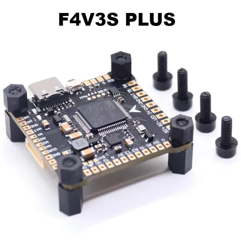 F4V3S/F4V3S PLUS FC フライトコントローラーボード 気圧計 OSD QAV250 220 RC ドローン FPV レーシング クアッドコプター Betaflight INAV 用