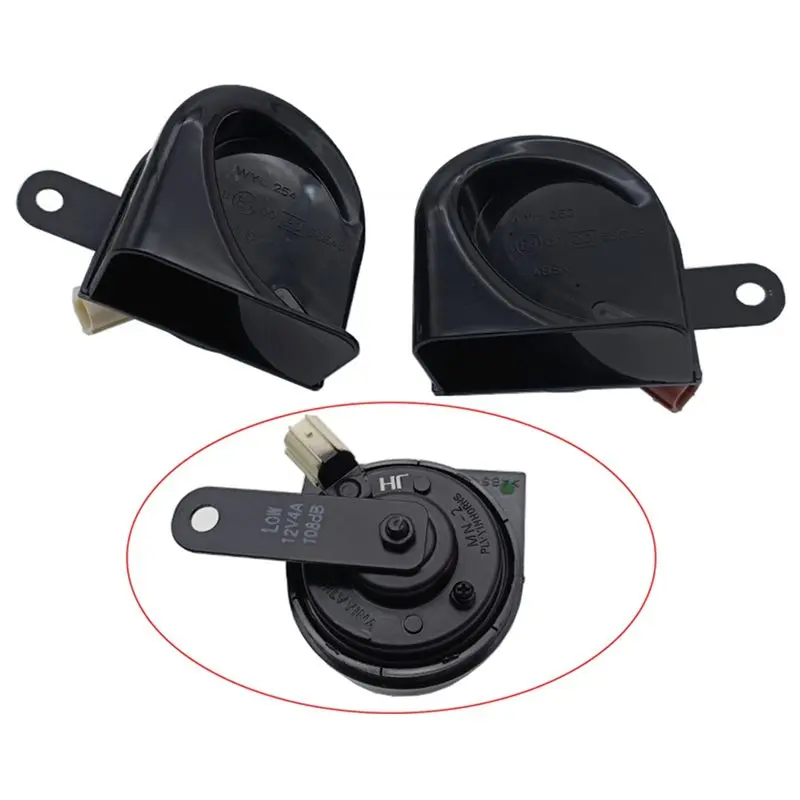 A33K-2Pcs Tone Horns (High + Low) 38150-SDB-A02 38100-SDB-A02 38150SDBA02 38100SDBA02 For Honda Accord Acura TSX RL 04-08