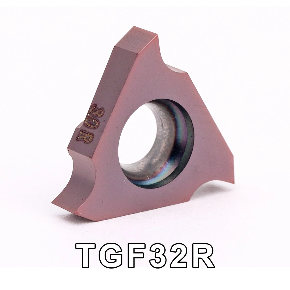 

MZG 10pcs TGF32R 040 050 060 070 080 100 110 120 130 140 150 160 180 200 300 CNC Lathe Turning Tool Carbide Grooving Insert TGF