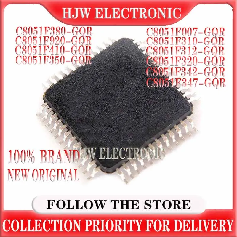 1Pcs C8051F007 C8051F310 C8051F312 C8051F320 C8051F342 C8051F347 C8051F350 C8051F380 C8051F410 C8051F290 QFP LQFP In Stock