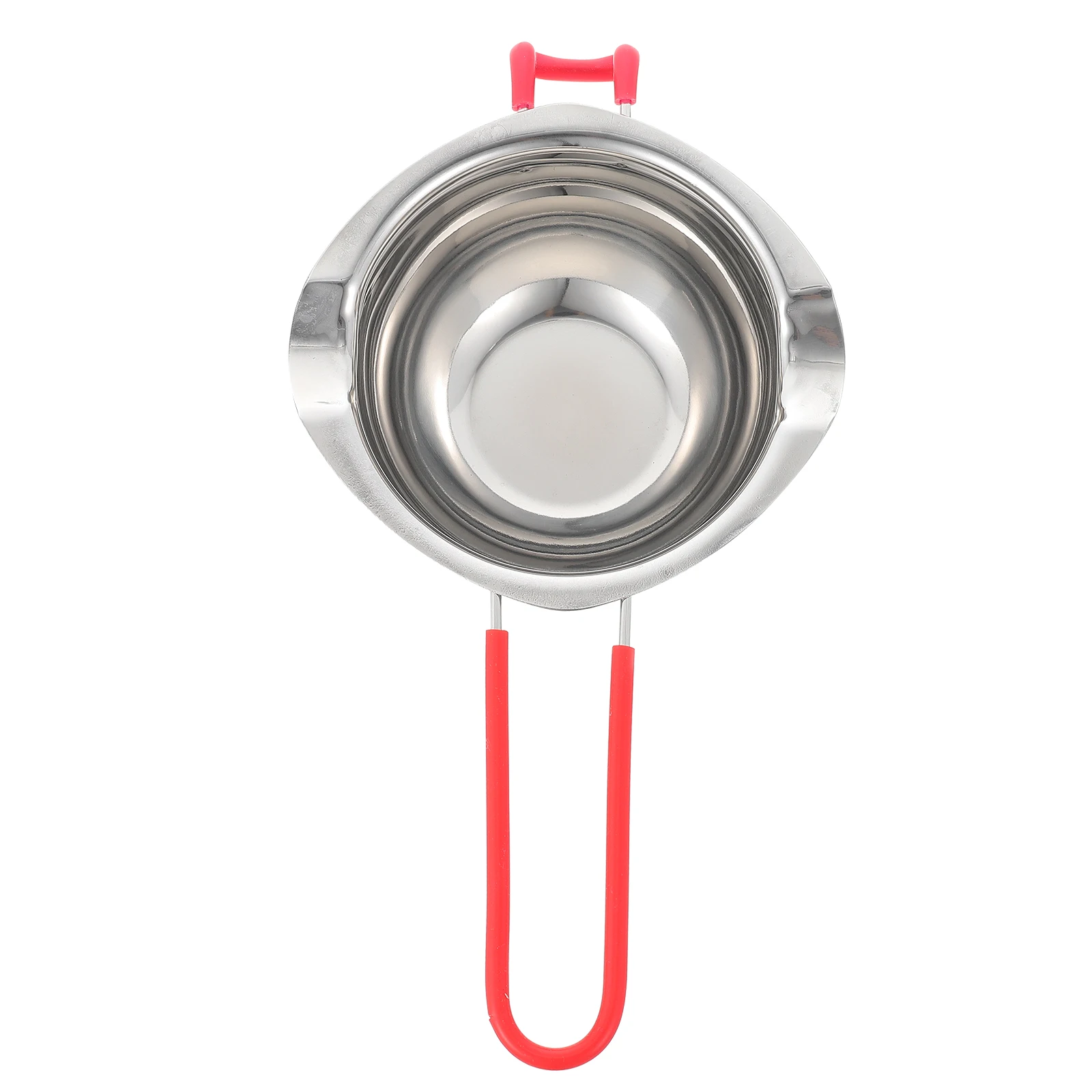 

Stainless Steel Melting Pot Compact Design Cheese Boiler Chocolate Pan Heat Water Prevent Scalds Kitchen DIY Baking Wax