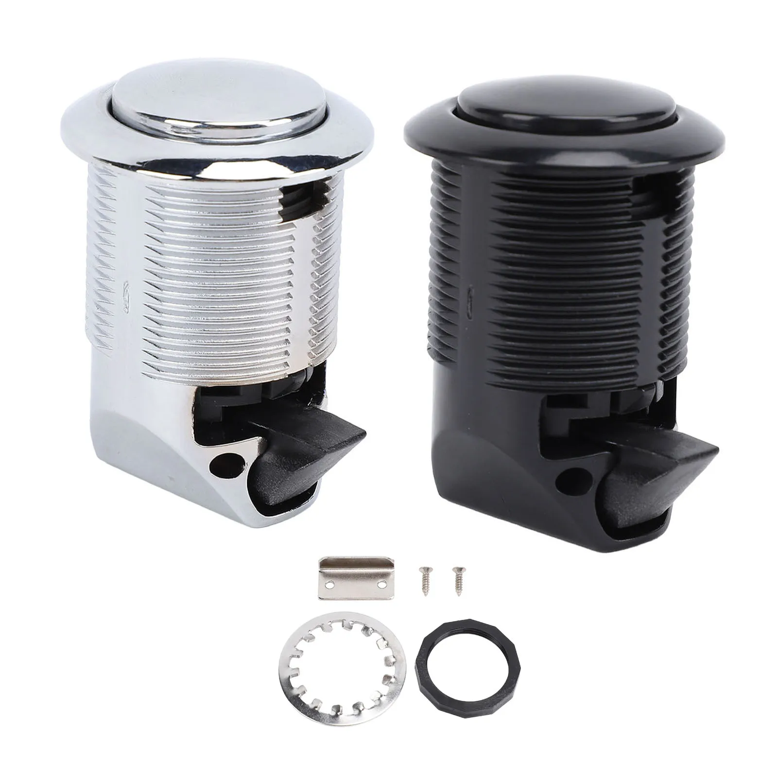 

1668851423 Chrome Rear Bumper Tow Hook Cover Scratch Resistant Long Lifespan Tow Hook Lid for Mercedes-Benz ML-Class W166