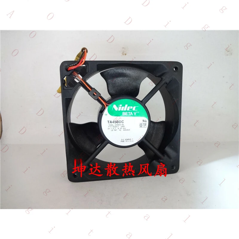 

LL 1pcs for NIDEC TA450DC A33534-58 24V 0.45A 12038 aluminum frame inverter fan