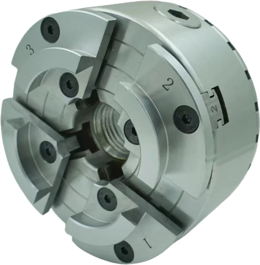 2 3 4 Jaw Hollow Through-Hole Type Hydraulic Power Chuck for Milling Lathe Machine Professional Metalworking Tooling Part