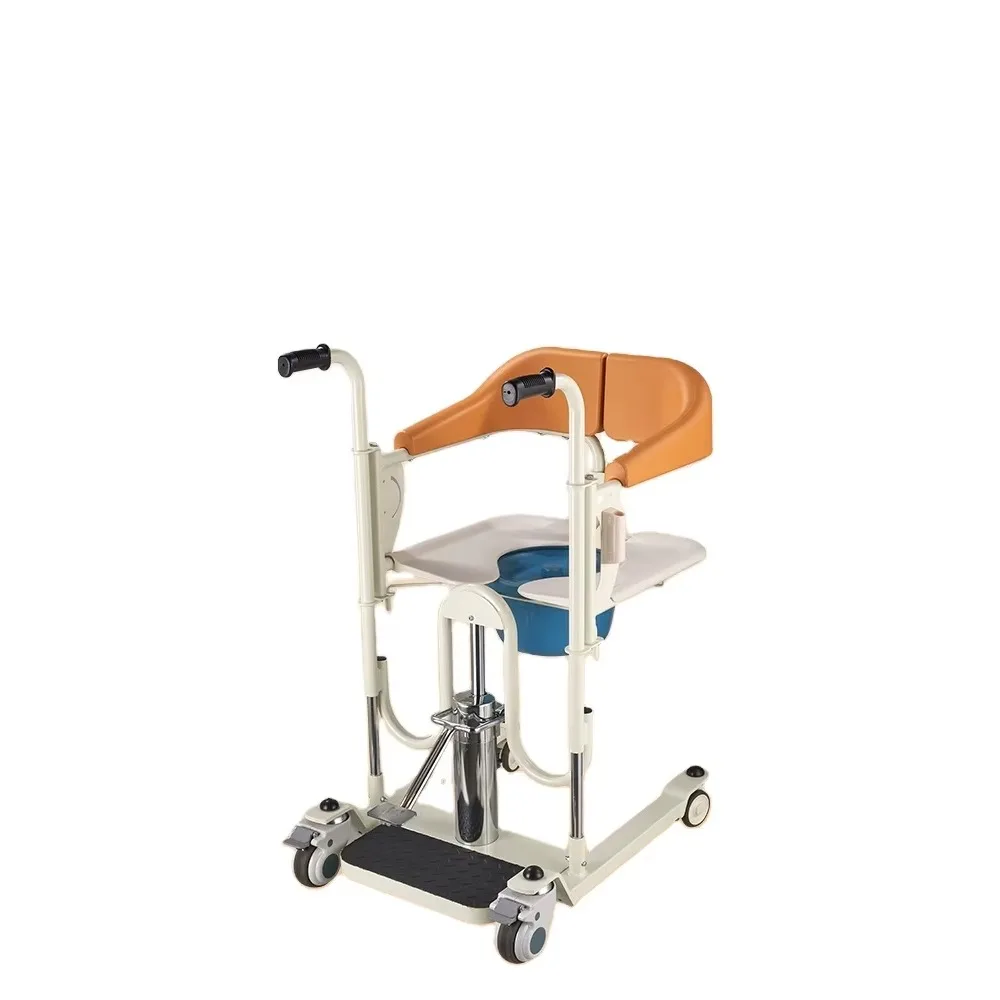 Hydraulic Patient Transfer Chair for Bathroom Safety Equipment