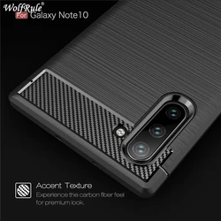 Case For Samsung Galaxy Note 10 Case Shockproof TPU Carbon Fiber Cover For Samsung Note 10 Cover Case For Samsung Note 10 Plus