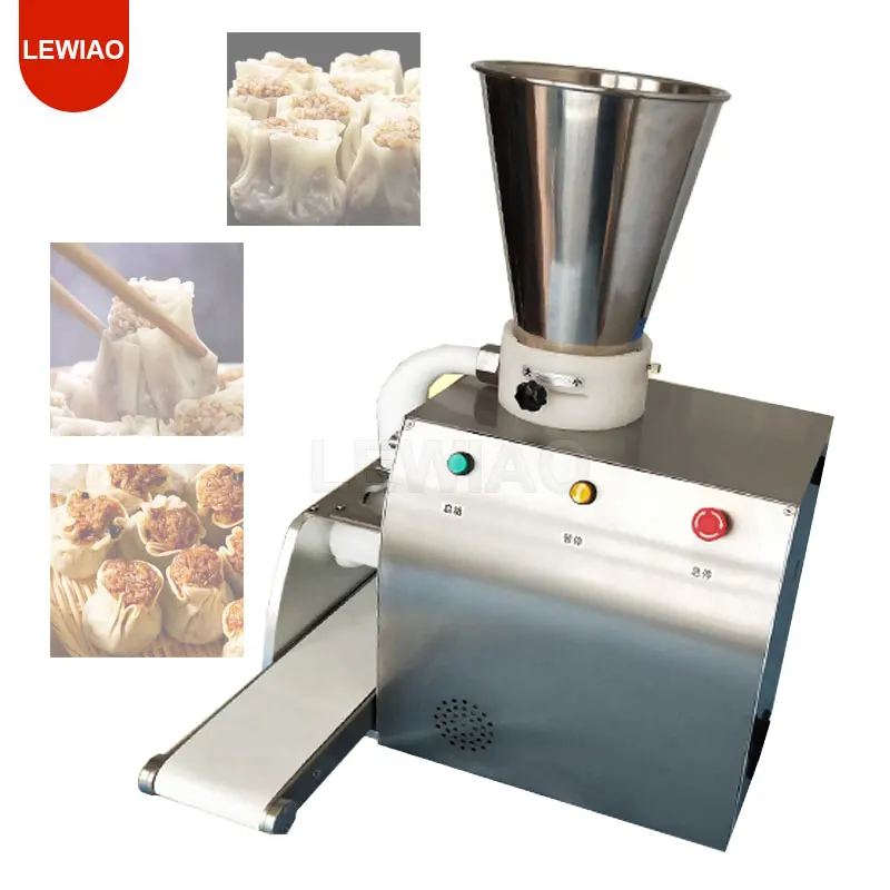 Komercyjna, wysokowydajna maszyna Shao Mai Półautomatyczna maszyna do formowania Siu Mai Sprzęt do przetwarzania żywności