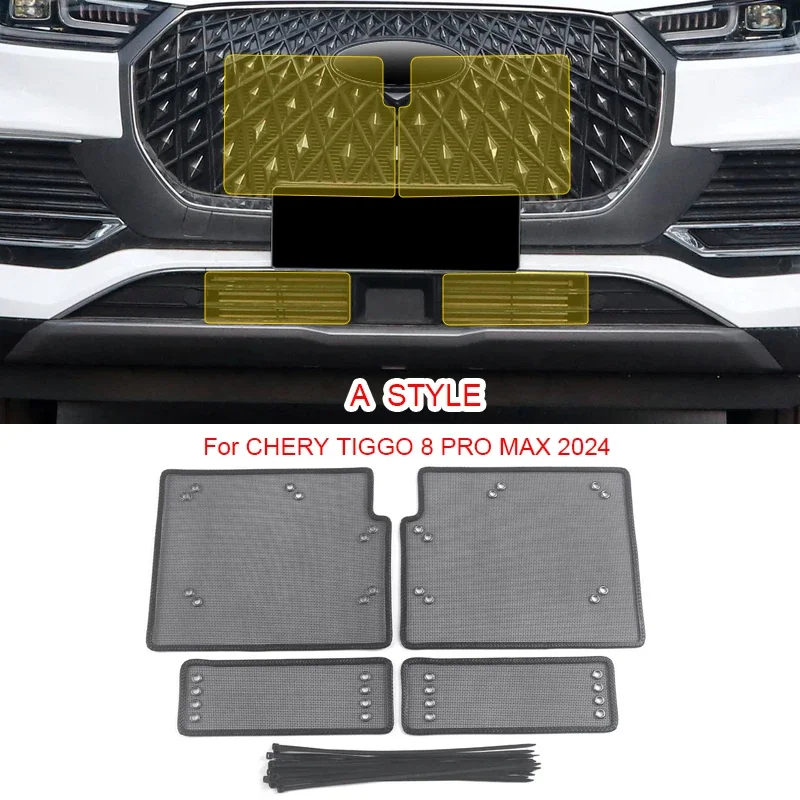 4pcs Car Insect-proof For CHERY ARRIZO 8 TIGGO 2 3X 4 5X 7 8 9 PRO MAX Air Inlet Protect Cover Airin Insert Net Auto Accessory