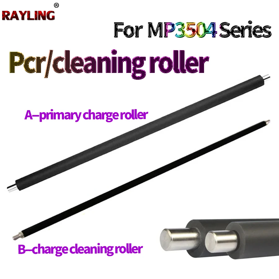

AD02-7018 4X Primary Charge Roller/Cleaning Roller Use in Ricoh MP 2554 3054 3554 4054 5054 6054 2555 3055 3555 4055 5055 6055