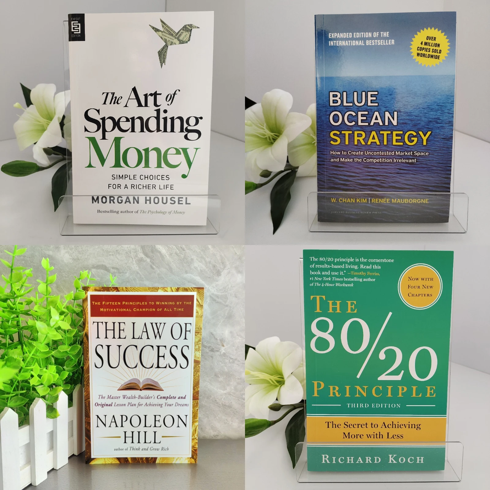 

The 80/20 Principle&The Law of Success&The Law of Success&The Art of Spending Money Simple Choices English Books Livros Libros