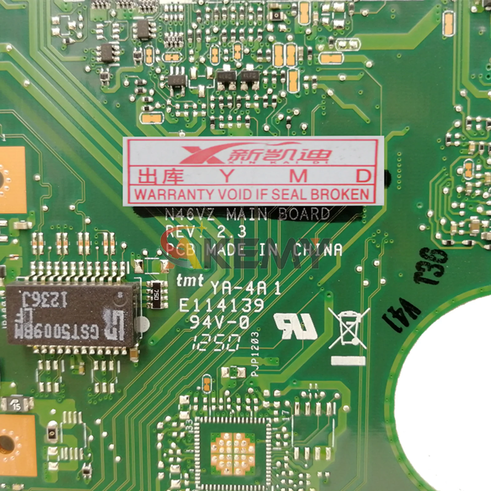 N46VZ Motherboard Laptop untuk ASUS N46VM N46VZ N46V N46VJ N46VV N46VB Mainboard Notebook Tersedia 100% Tes OK Pengiriman Cepat