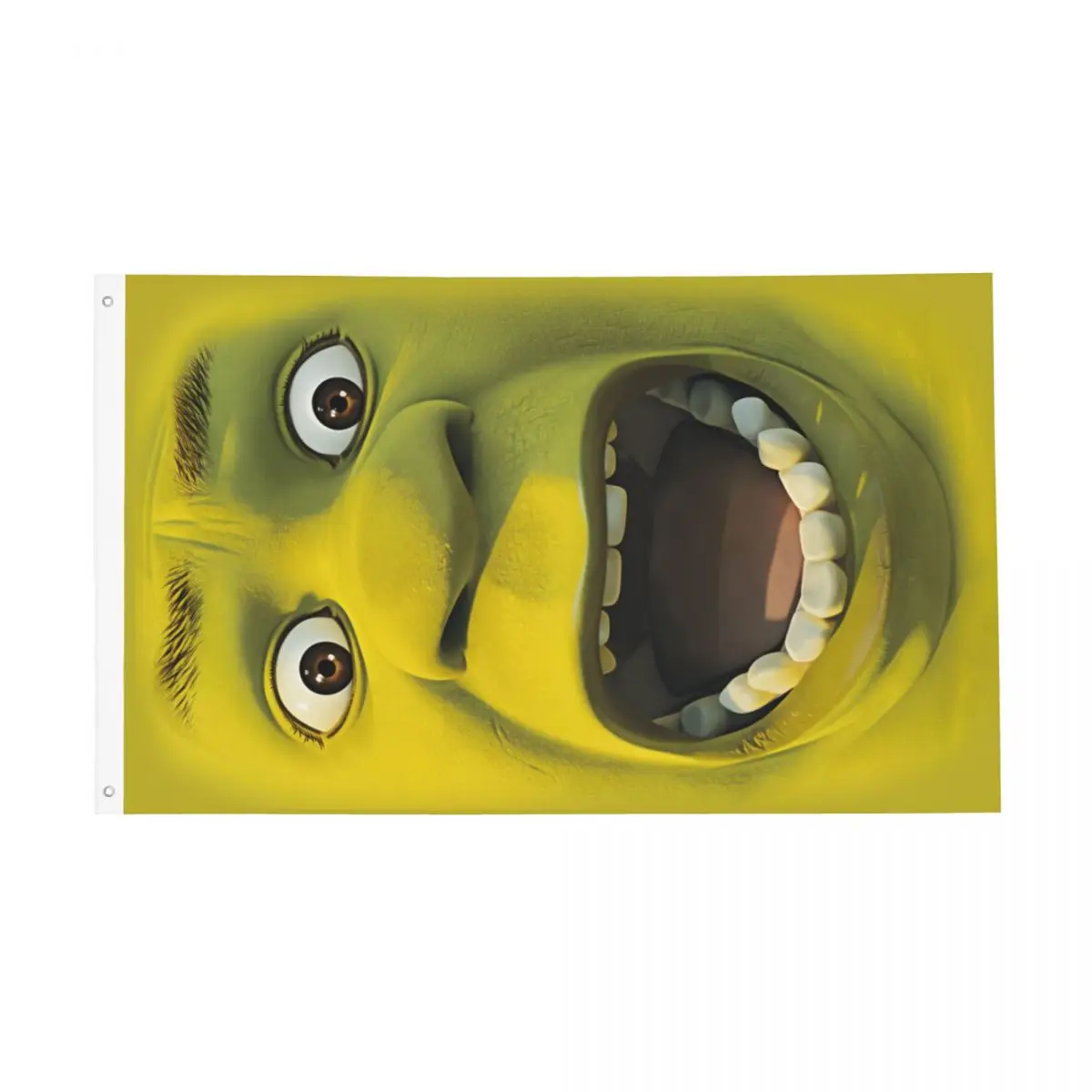 Shreks Green Flag Outdoor Banner All Weather Funny Meme Decoration Durable 60x90 90x150cm Flags