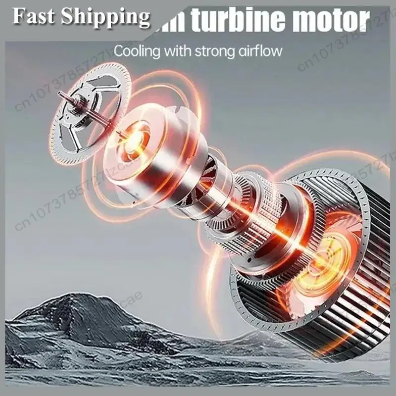 

-A99Z Mini X6 Violent Fan Powerful Fan Vacuum Cleaner 140000RPM Brushless Turbo Jet Fan For Home Outdoor Power Tools