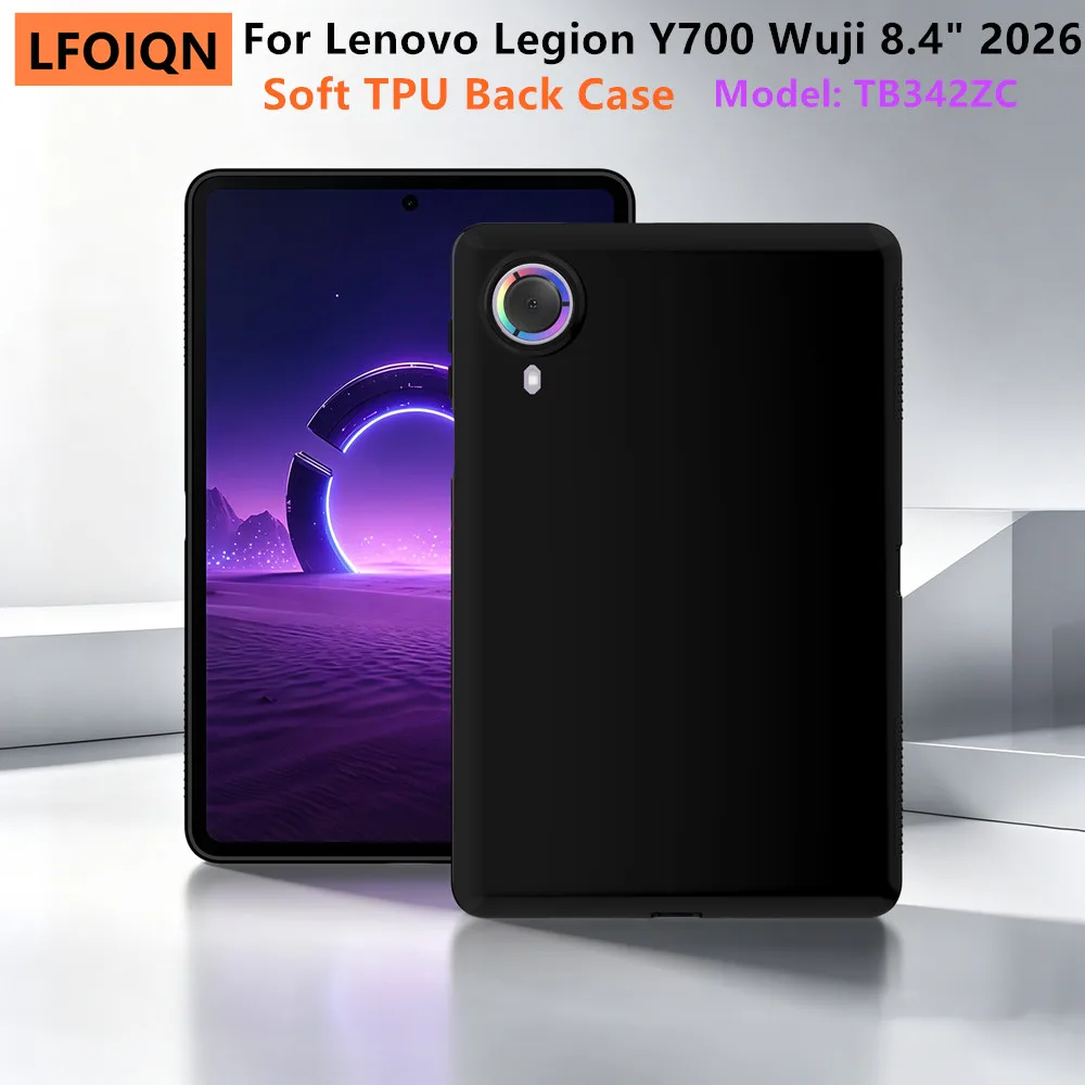LFOIQN Soft Case For Lenovo Legion Y700 Wuji 8.4' Silicone Cover For Legion Y700 Wuji Gaming Tablet 8.4'' TB342ZC TPU Case Shell