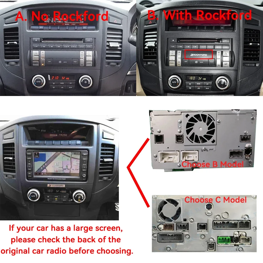 For Mitsubishi Pajero 4 2006-2014 Android Car Radio Automotive Multimedia Player GPS Navigation Carplay Touch Screen Auto Stereo