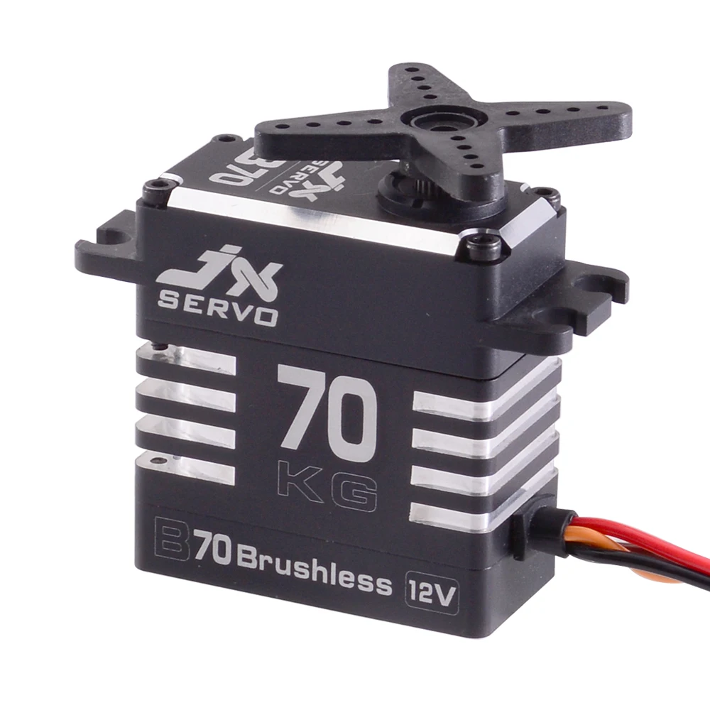 

JX B70 70KG High Torque Full Metal Shell Metal Gear Brushless Servo for RC Model Car Truck Robot