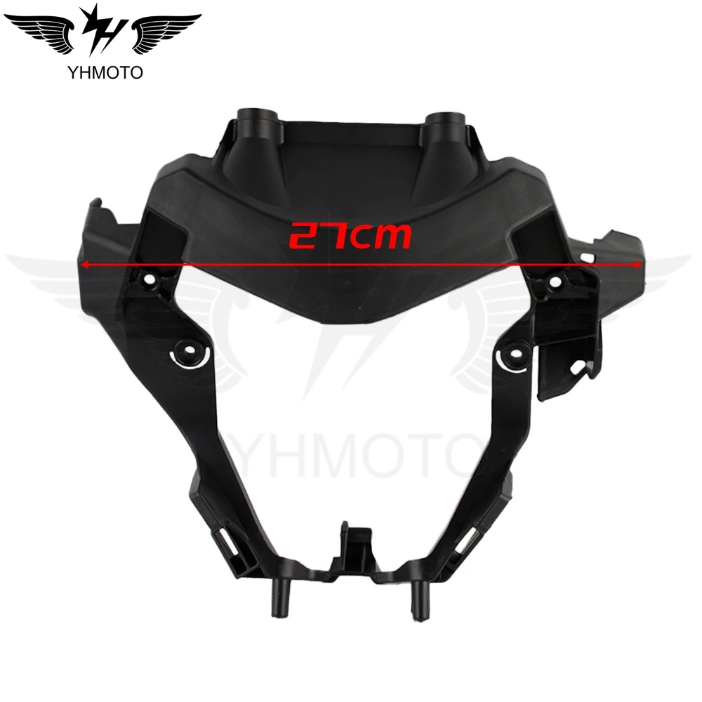 ل KTM EXC-F 300 2024 دراجة نارية استبدال الجبهة العلوي هدية القلنسة العلوي كشافات البقاء قوس حامل #6