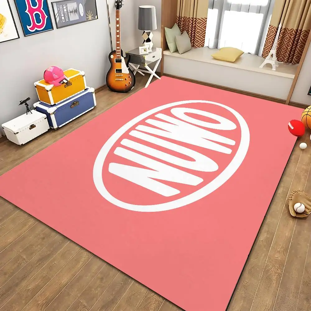 

Nuwo Logo Brent Floor Mat Printed Large Carpets Room And Bedroom Carpets Bathroom Anti Slip Door MATS Small Carpets