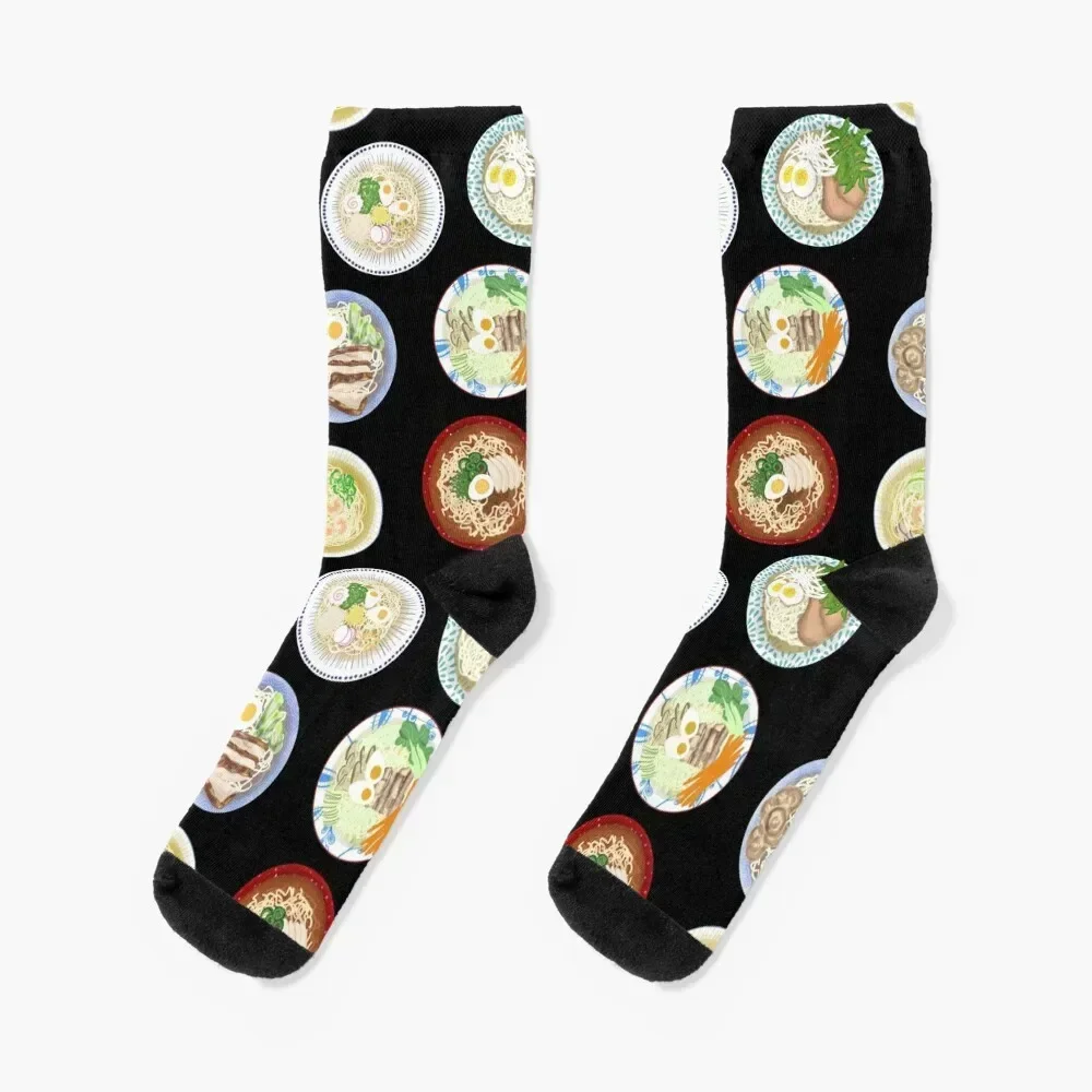 

Ramen Noodles Socks funny gift custom sports anti-slip Socks Ladies Men's