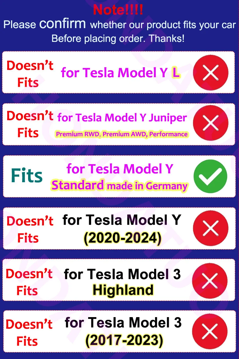 Für Tesla Model Y Standard 2026 Mittelkonsolen-Aufbewahrungsbox Armlehnenbox Aufbewahrungsfach Schutzmatte Innenraum-Zubehör – Detail 1