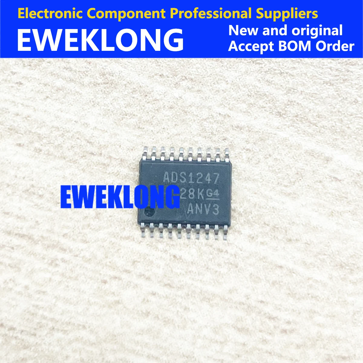 3 Stuks Ads1247ipwr Tsop20 Ads1247 Markering Code Ads1247 Component Ic Chip