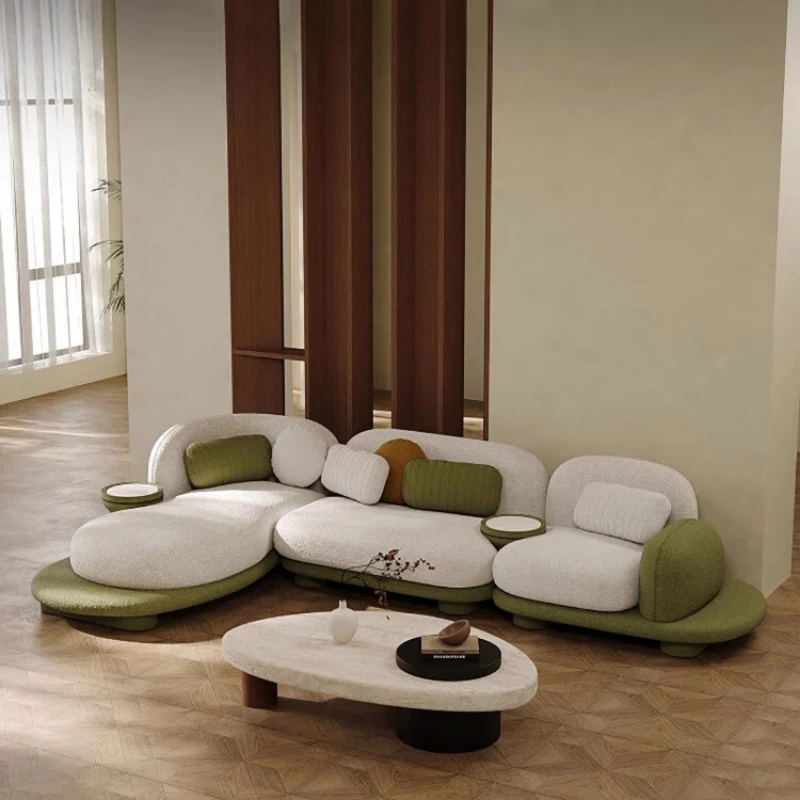 

Couch Armchair Living Room Sofas Outdoor Accent Modern Luxury Sofas Children Cute Lazy Comfortable Wood Divano Home Furniture