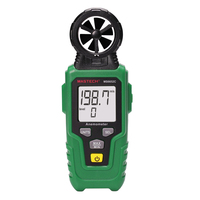 Mastech MS6652C Digital Anemometer Handheld Wind Speed Meter for Measuring Wind Speed, Temperature and Wind Chill with Backlight