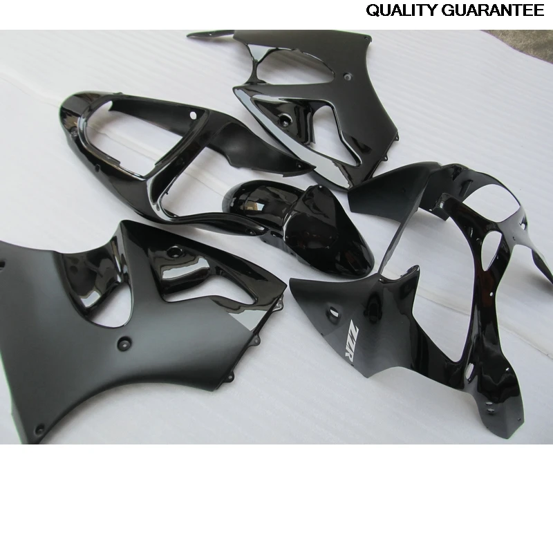 

Black Injection Superb Quality Motorcycle parts for Kawasaki Ninja ZX6R fairing kit 2000 2001 2002 set zx6r 00 01 02 WA46