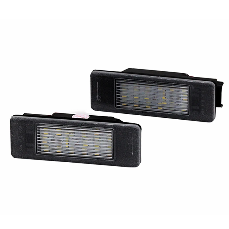 Car LED License Plate Number Light For Benz Sprinter VITO Viano For Nissan Navara Pathfinder Note Primera
