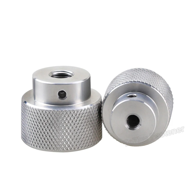 M6 M8 M10 M12 Aluminum Profile Hand Tighten Thumb Nut Blind Female With Side Hole Adjust Clamping Knob Manual Nut Screw Bolt Cap