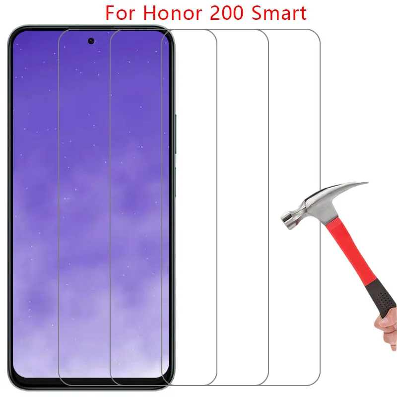 protective tempered glass for huawei honor 200 smart screen protector on honor200 200smart honor200smart 5g film honer hono smar
