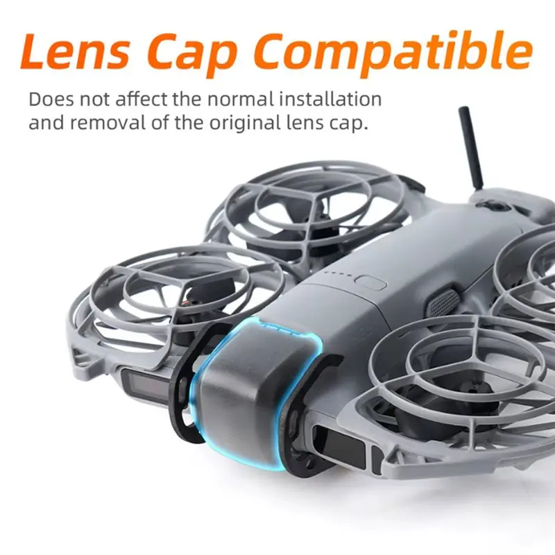 Drone Accessories For DJI NEO2 Bumper For Drone Camera Lens Carbon Fiber Lightweight Shockproof Protection-ABFT