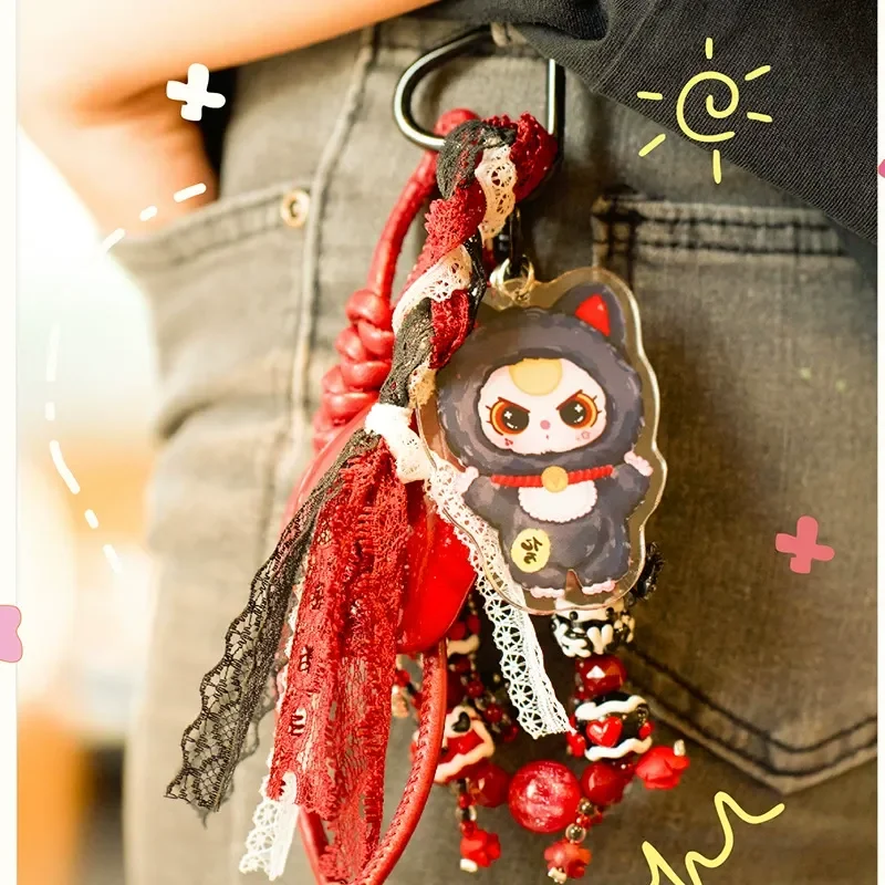 新しい Babythree ブラインドボックス愛ユニオンタイムペンダントシリーズベビー 3 キーホルダーかわいい人形フィギュアミステリーボックスコレクションギフト