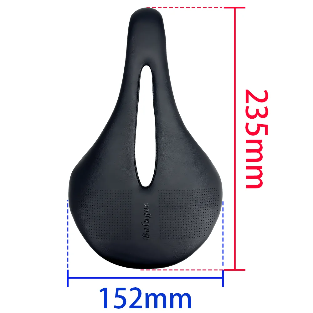 Der neue BALUGOE Carbon + Leder Rennrad Sattel MTB Fahrrad Sättel Mountainbike Racing Sattel PU Atmungsaktive Weiche Sitzkissen – Detail 7